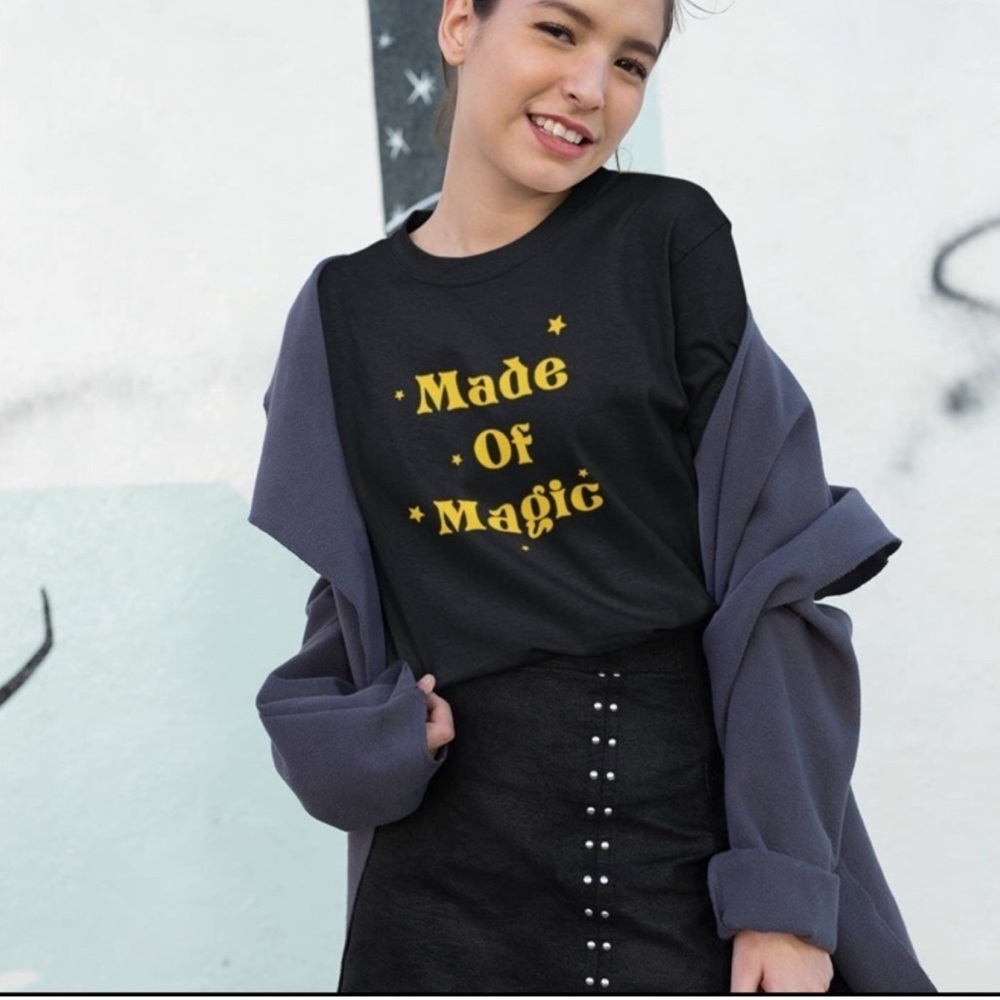 Black 'Made Of Magic' T-Shirt